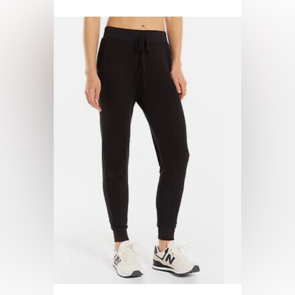 Z Supply Marled Joggers Black Medium